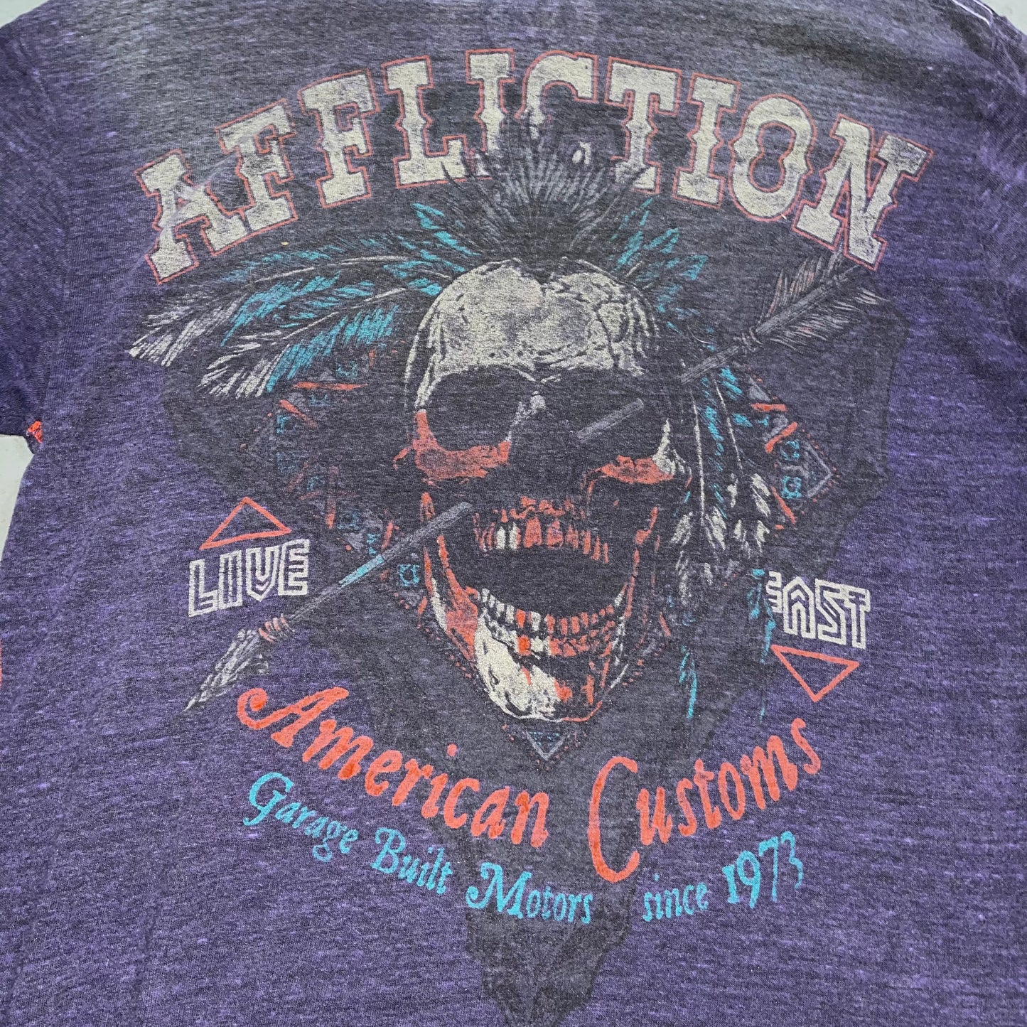 Affliction T-Shirt. Size Large.