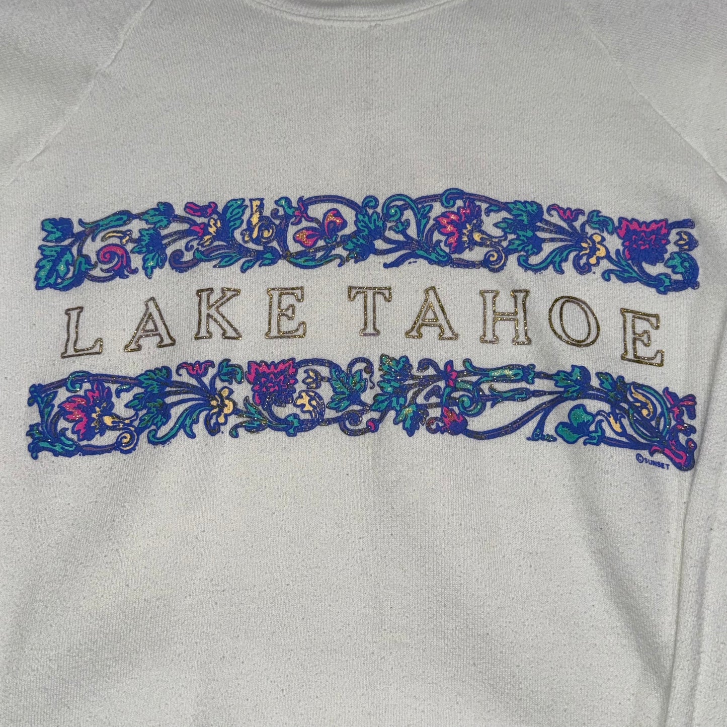 Vintage Lake Tahoe Crewneck. Size L