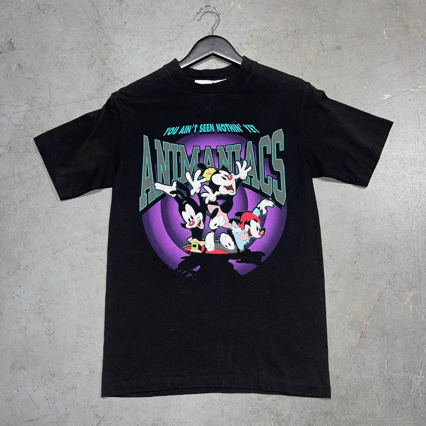 Vintage ‘93 Animaniacs “You ain’t seen nothing yet” T-Shirt. Size Small