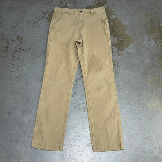 Tan Relaxed Fit Carhartt Pants