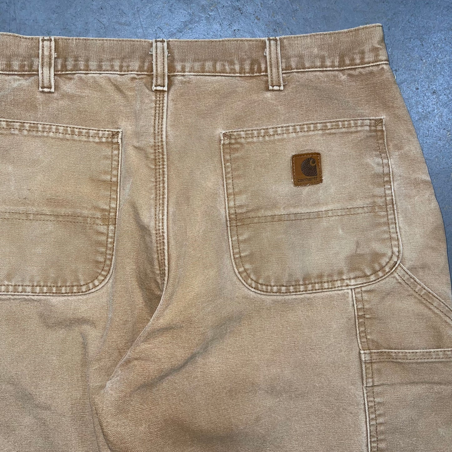 Vintage Dungaree Fit Flannel Lined Carpenter Pants. 34x34