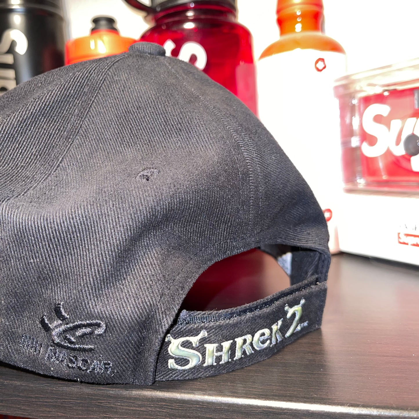 Home Depot Racing #20 Tony Stewart Shrek 2 Nascar Adjustable Strap Hat Cap