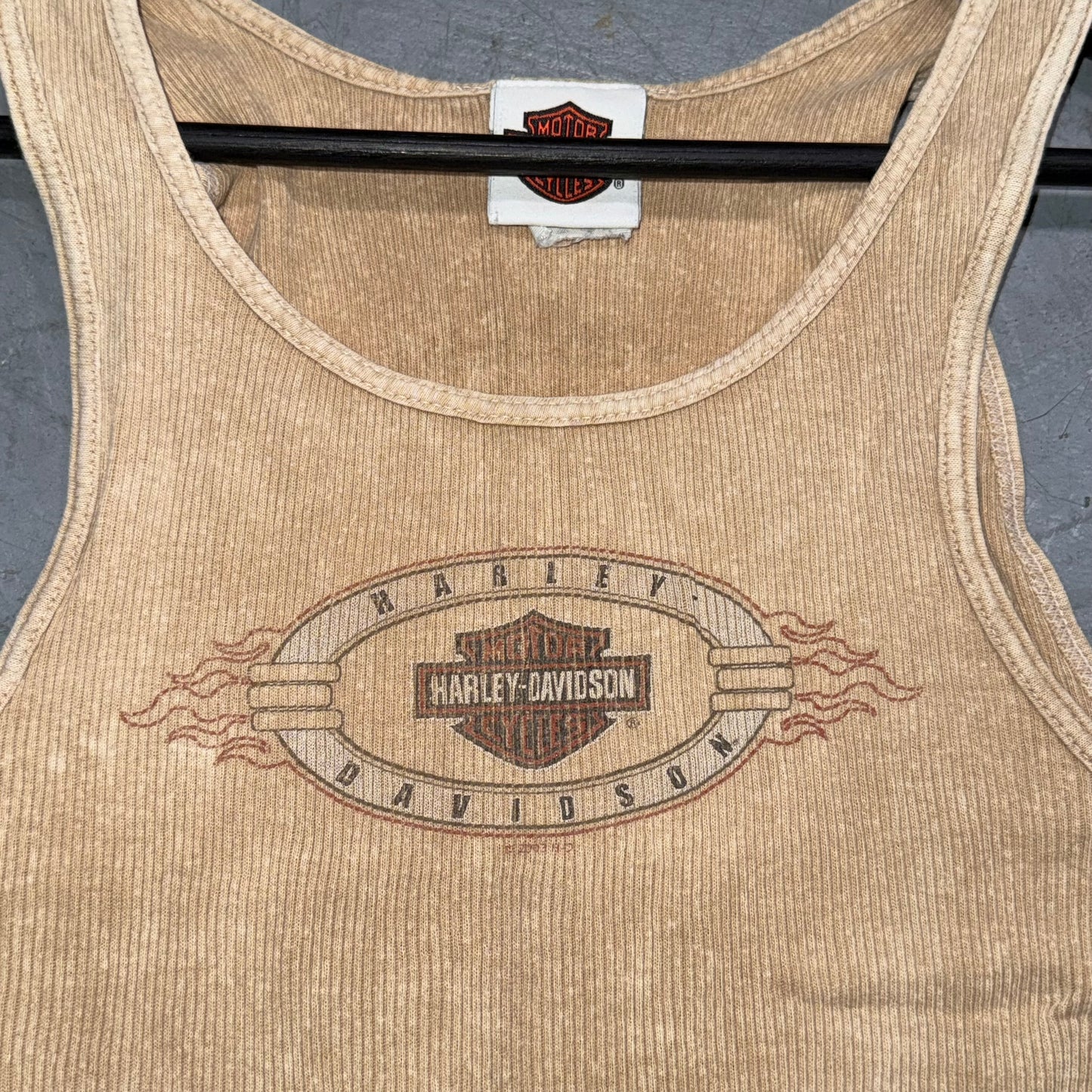 Trenton World Class Hamilton, NJ Harley Davidson Tank Top. Size M