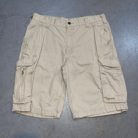 Y2K Carhartt Force Cargo Workwear Shorts. Size 33