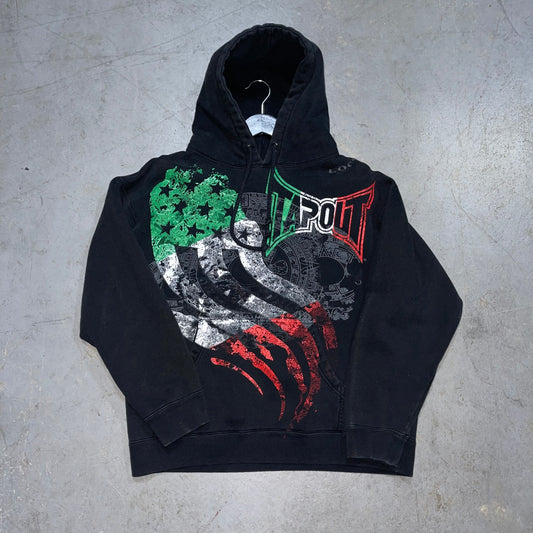 Vintage Y2K TAPOUT Locos Only Rare Mexico Hoodie. Size Medium.