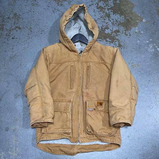 Carhartt Kids Small 8-10 Sherpa Lined Jacket.