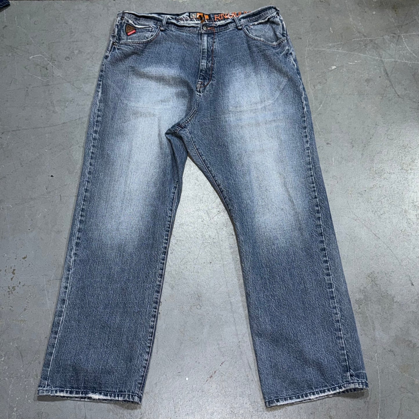 Akademiks RN0I00964 Y2K Baggy Jeans 42x33