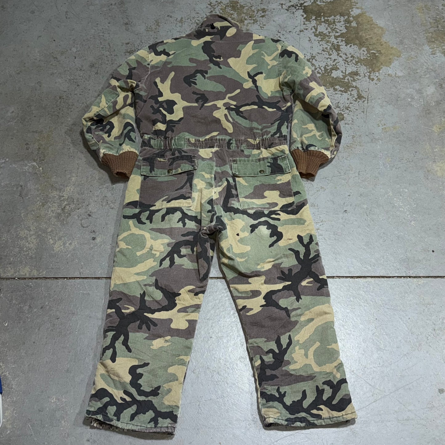 Vintage Redhead Camouflage Jumpsuit. Size Med