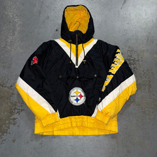 Vintage Pittsburgh Steelers Lee Sport Parka. Size Medium