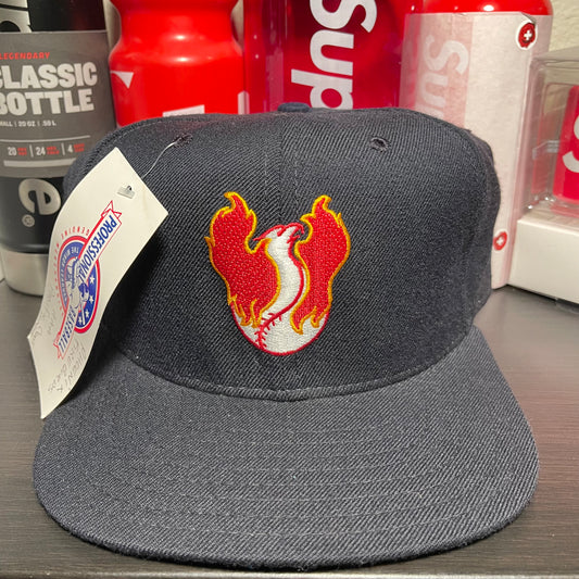 Vintage Phoenix Firebirds New Era 5950 Fitted Baseball Hat- Size 7 3/4 New W/ Ta