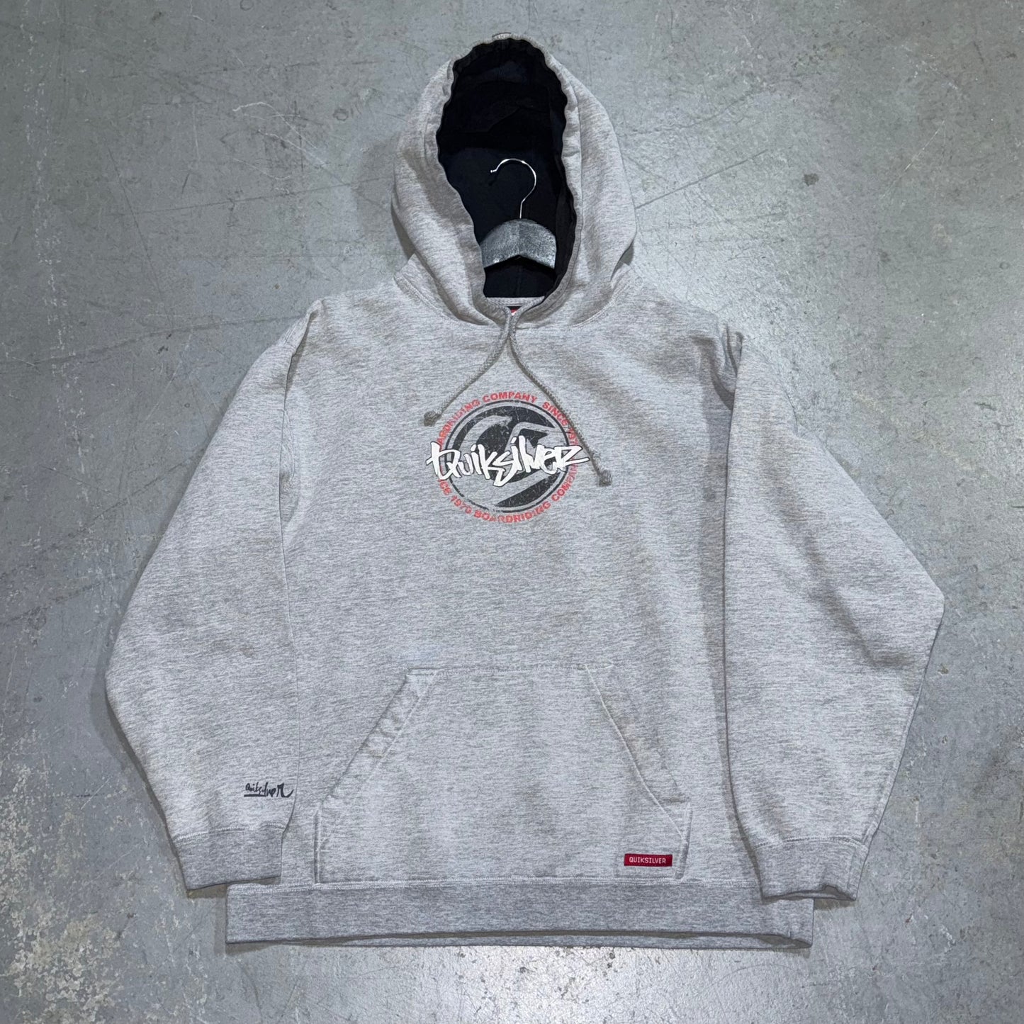 Y2K Quiksilver Hoodie. Size M