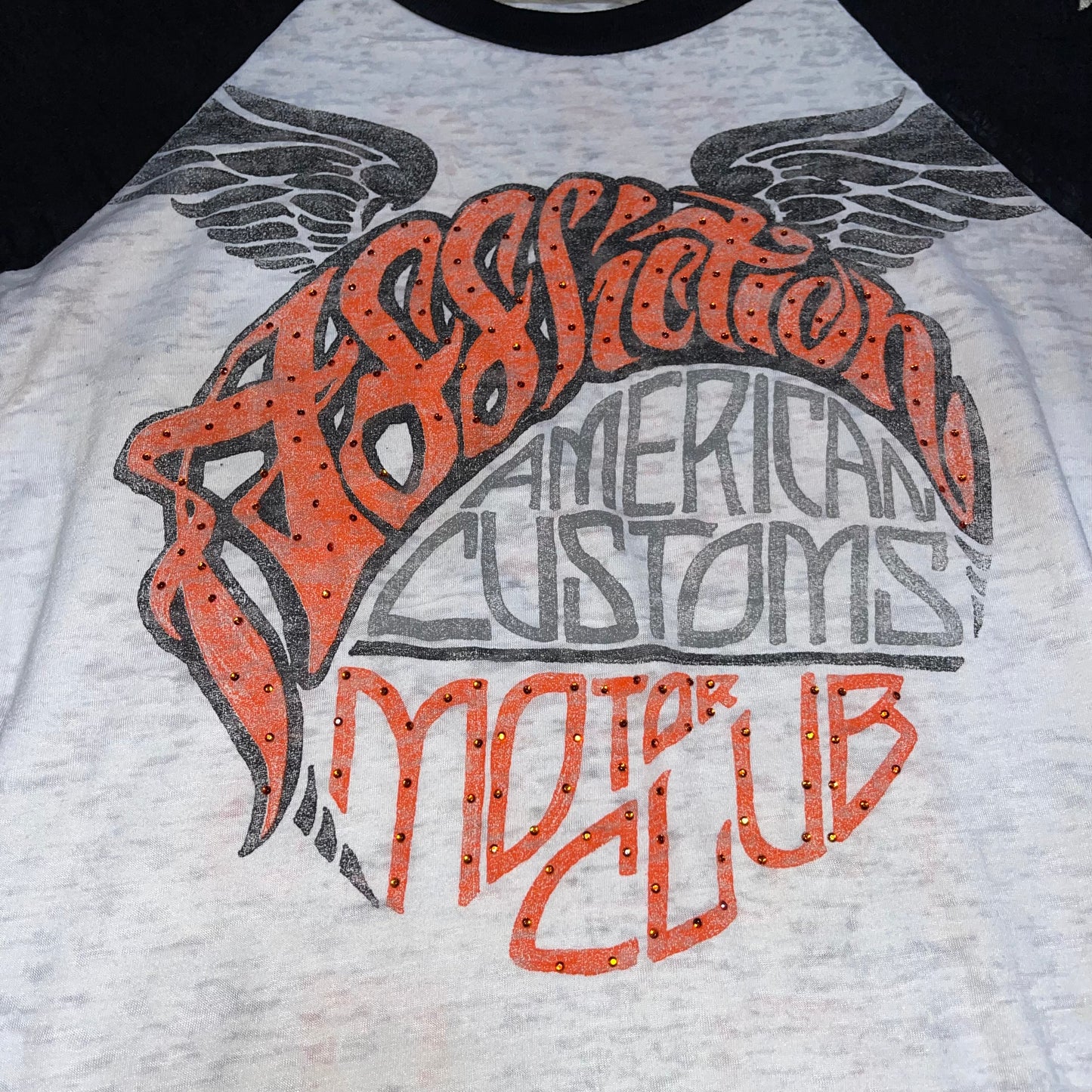 Affliction AC MC Rebels Shirt. Size Medium