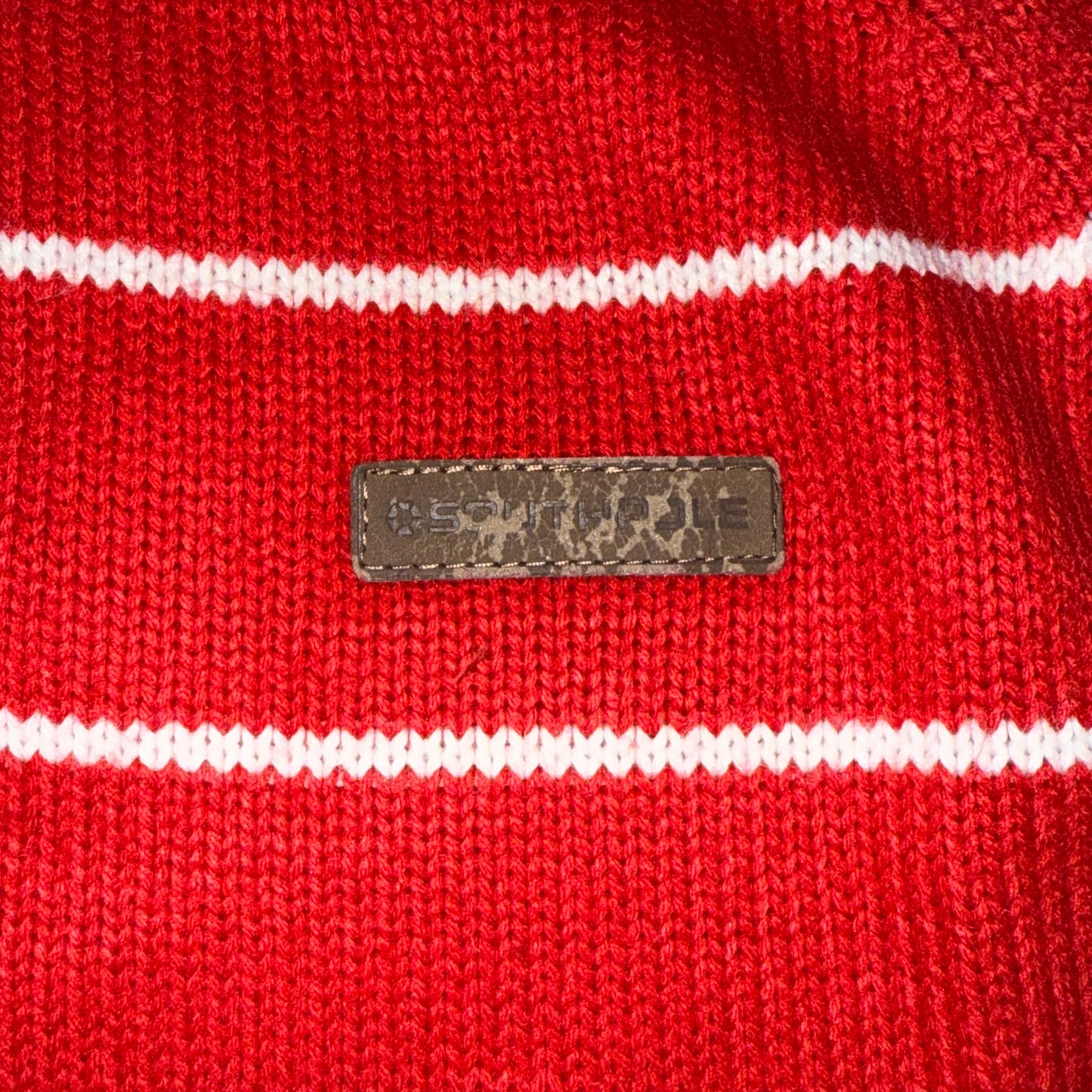 Southpole Quarter Zip Sweater. Size M