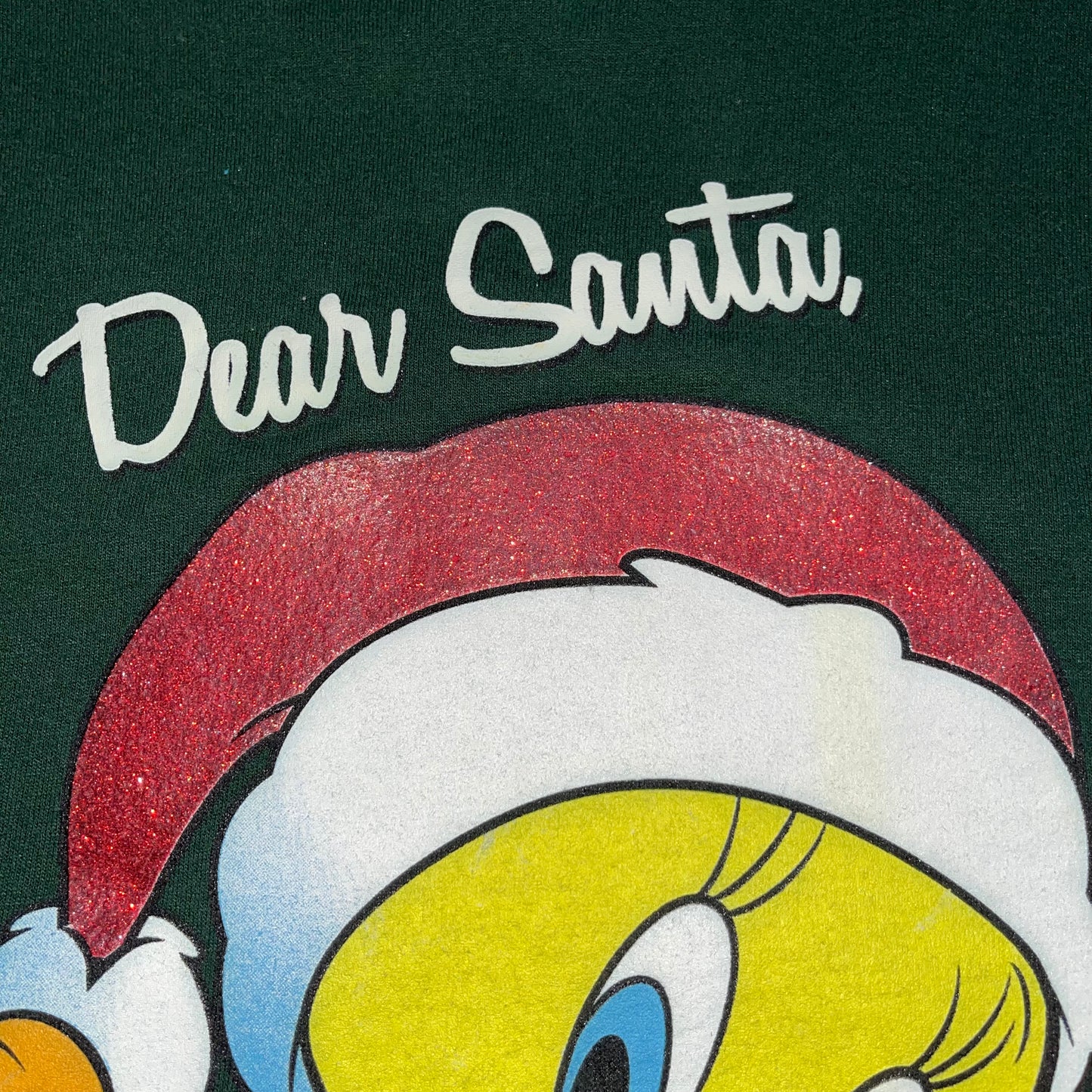 Vintage Y2K “Dear Santa, I Can Explain…” Crewneck. Size XL