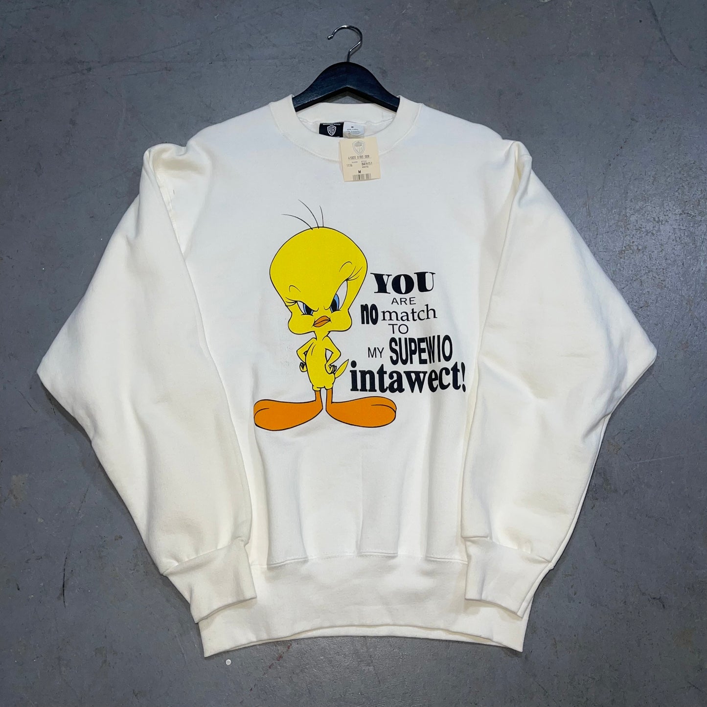 Vintage Warner Bros. Tweety Crewneck. VNDS Size Medium.