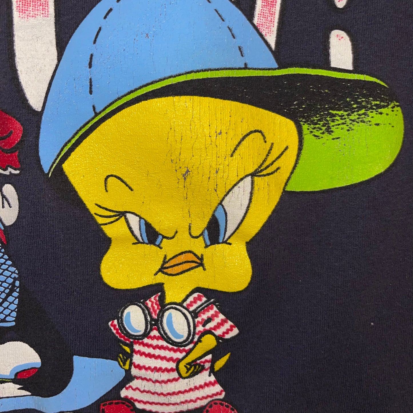 Vtg 1995 SEZ WHO? Looney Tunes T-Shirt. XL