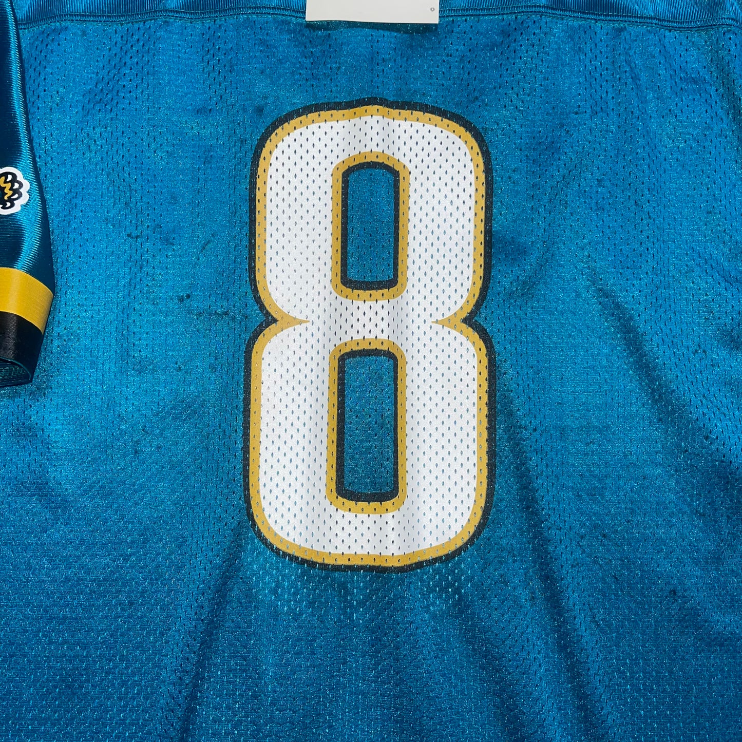 Vintage 90’s Mark Brunell Logo Athletic Mesh Jersey. Adult Size Large.