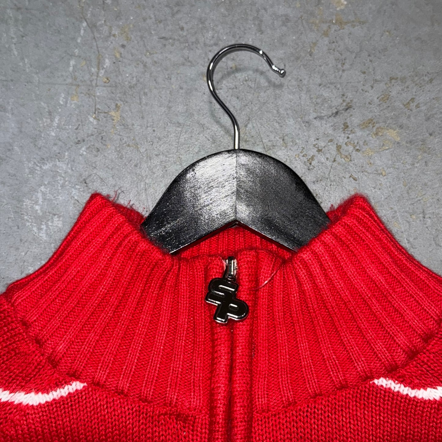 Southpole Quarter Zip Sweater. Size M