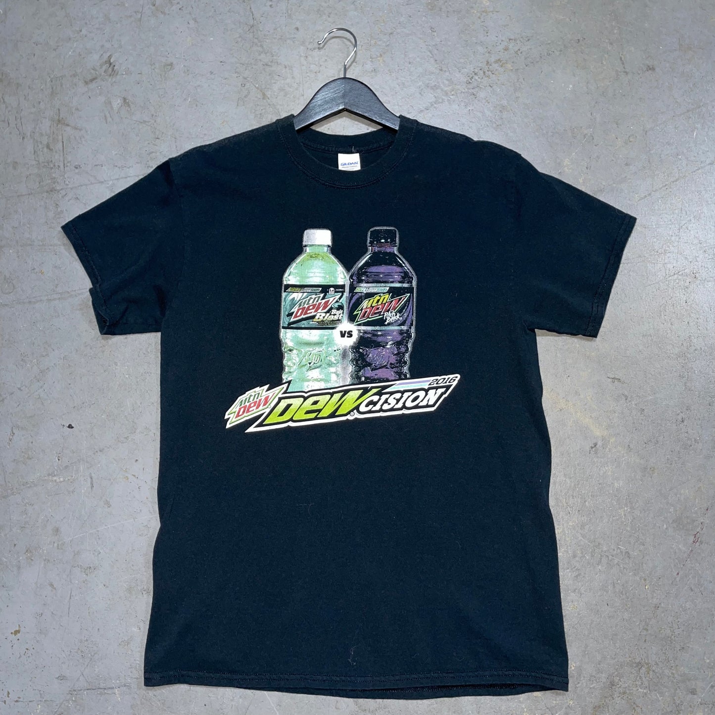 Mountain Dew Dewcision Graphic T-Shirt. Size Medium