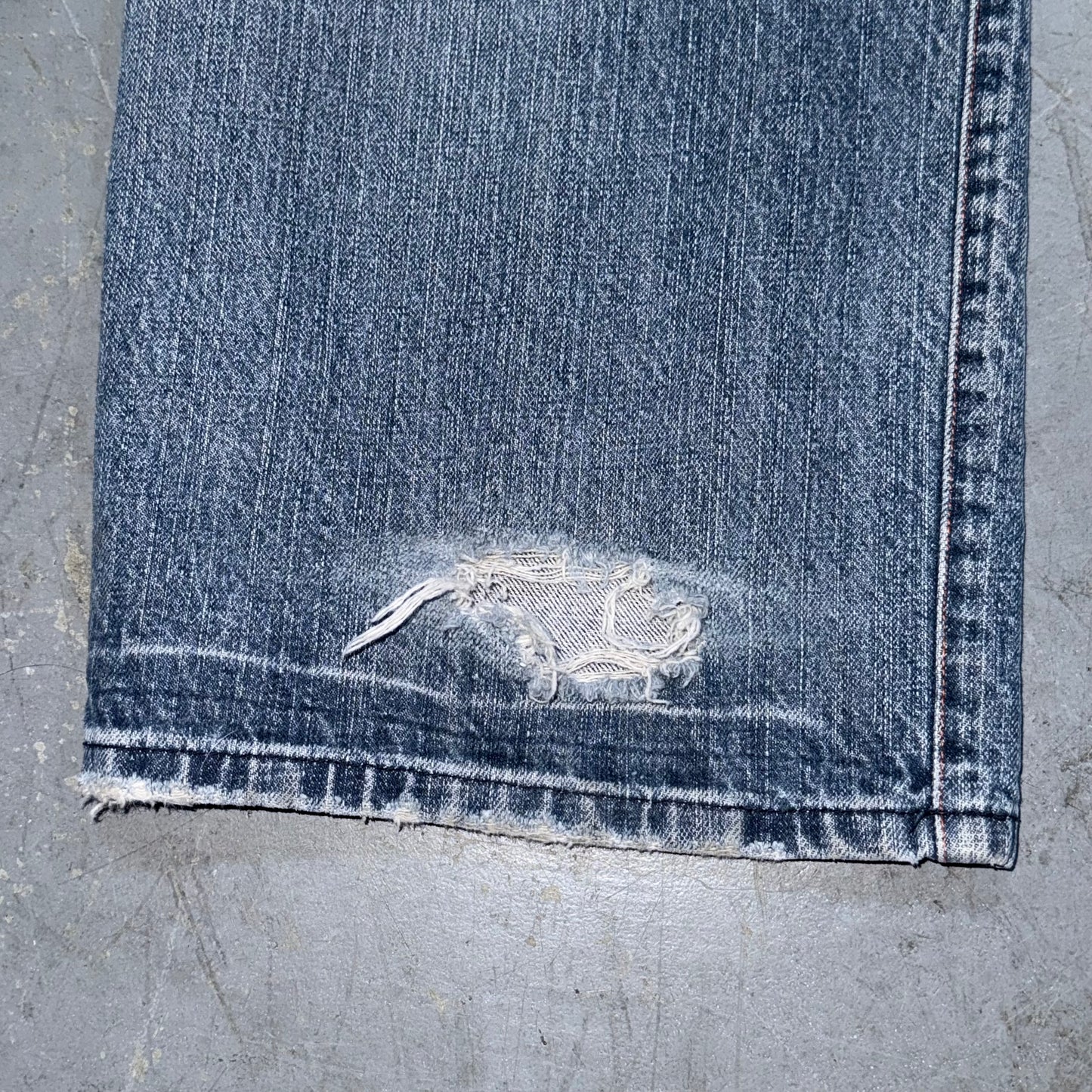 Akademiks RN0I00964 Y2K Baggy Jeans 42x33