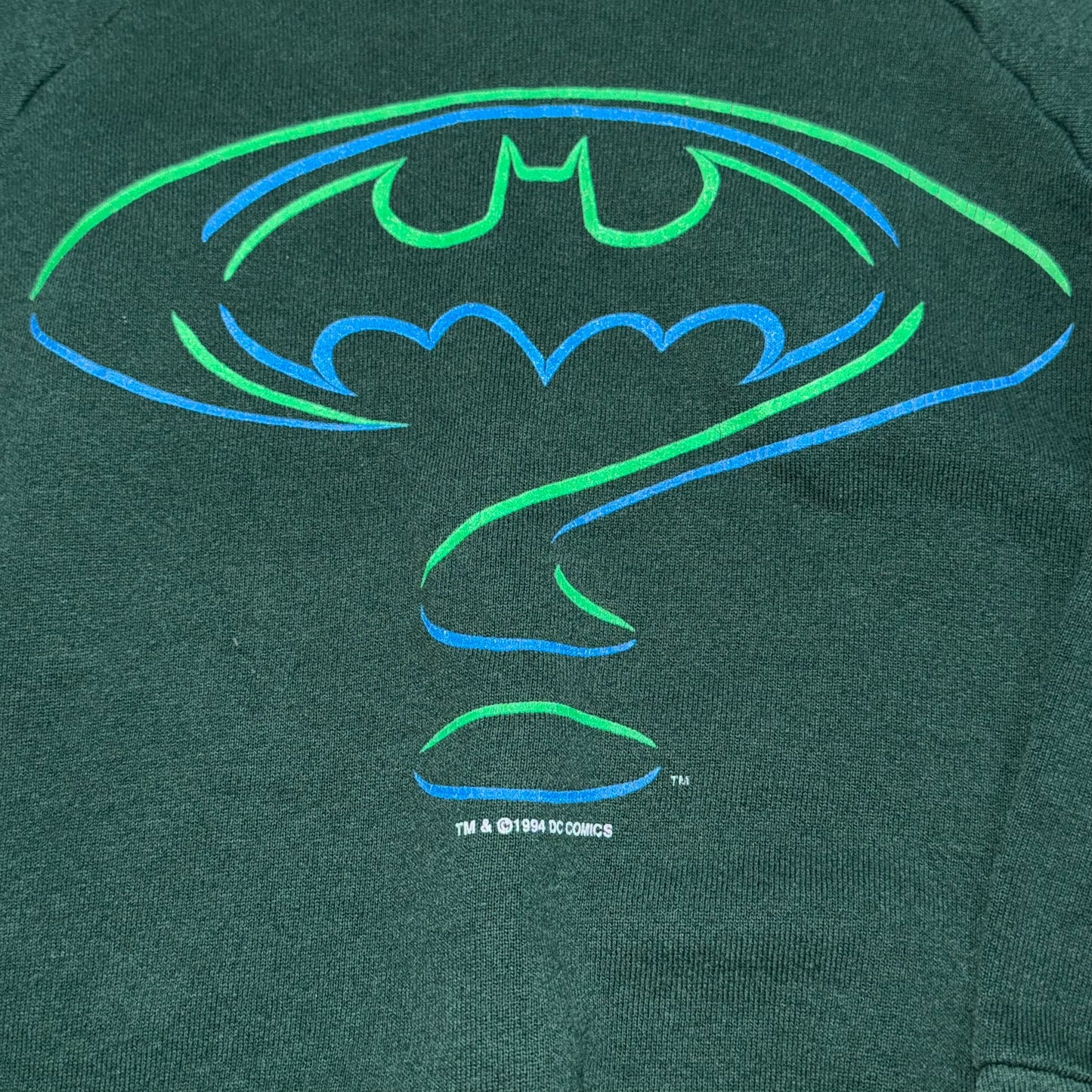 Vintage 1994 DC Comics Batman Crewneck. Kids M 10-12