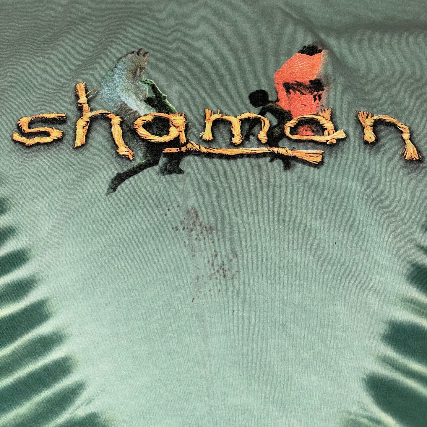 Vintage Santana Shaman Tie Dye T-Shirt XL