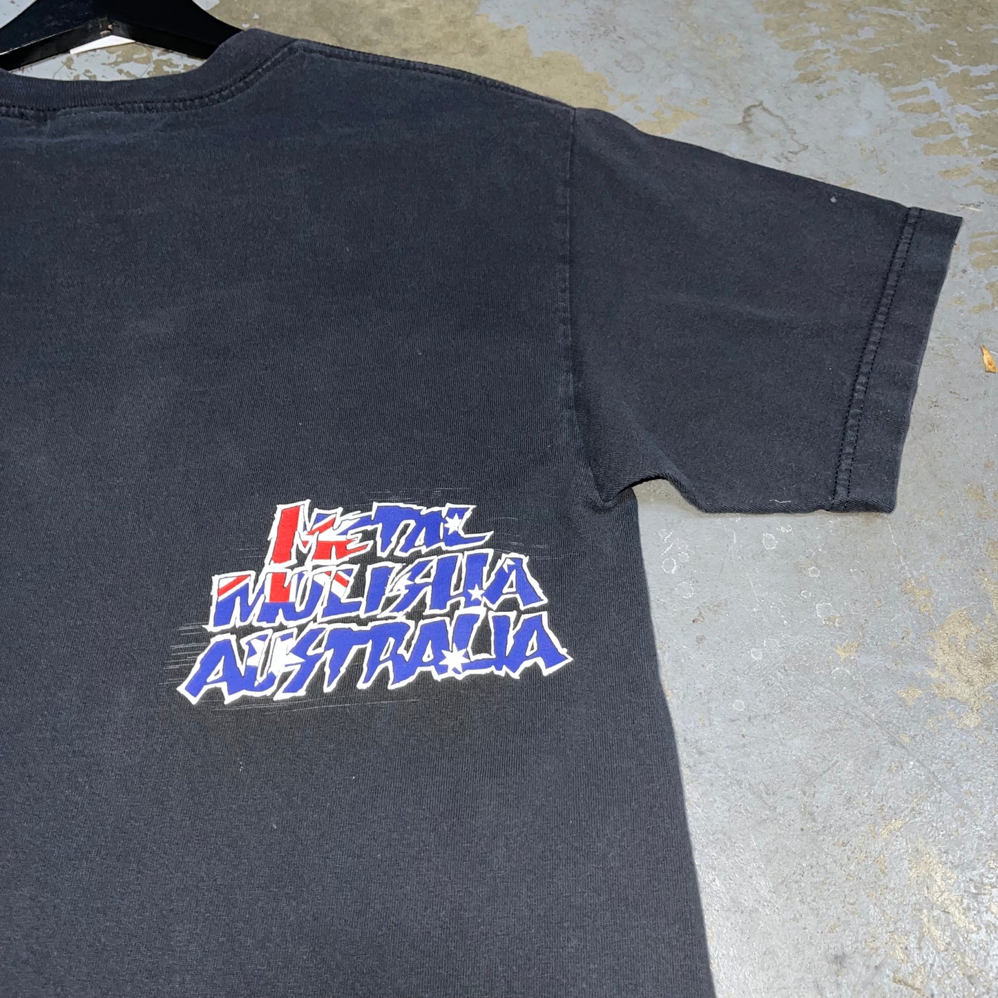 Metal Mulisha Australia Y2K T-Shirt. Size Medium