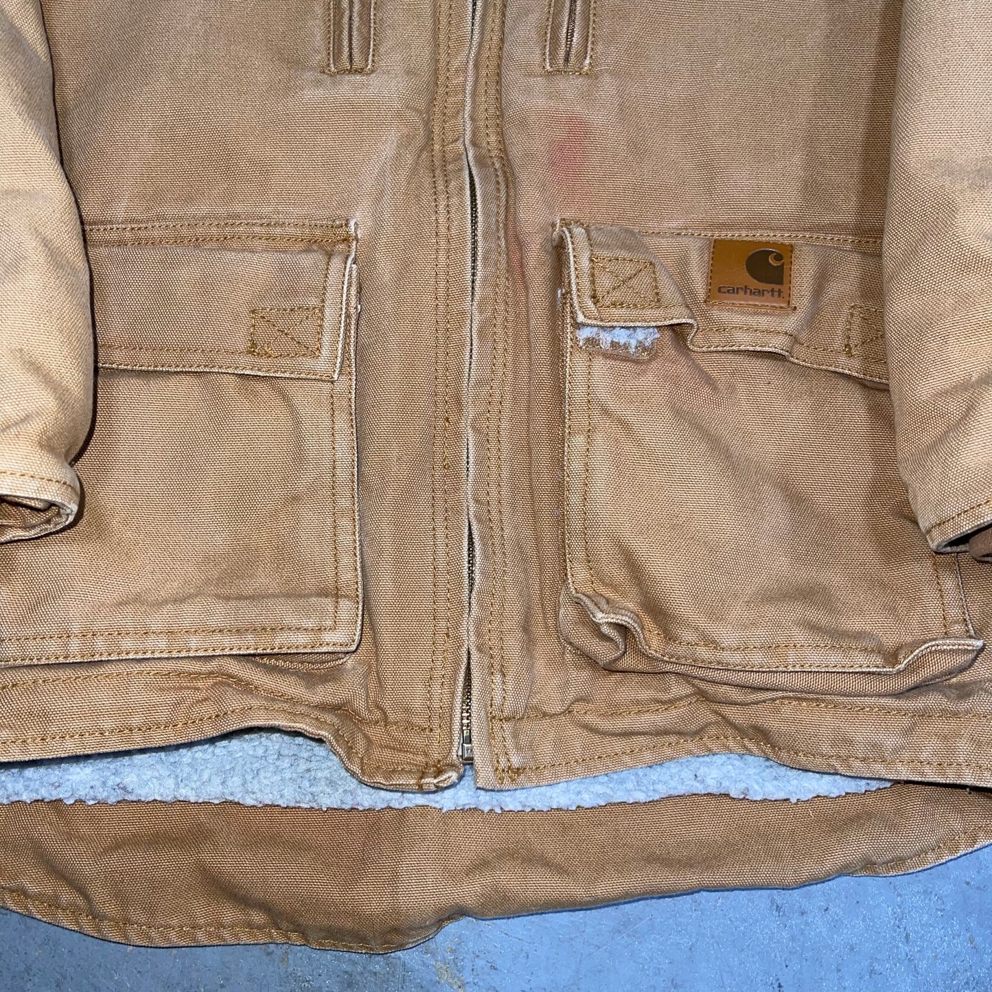 Carhartt Kids Small 8-10 Sherpa Lined Jacket.