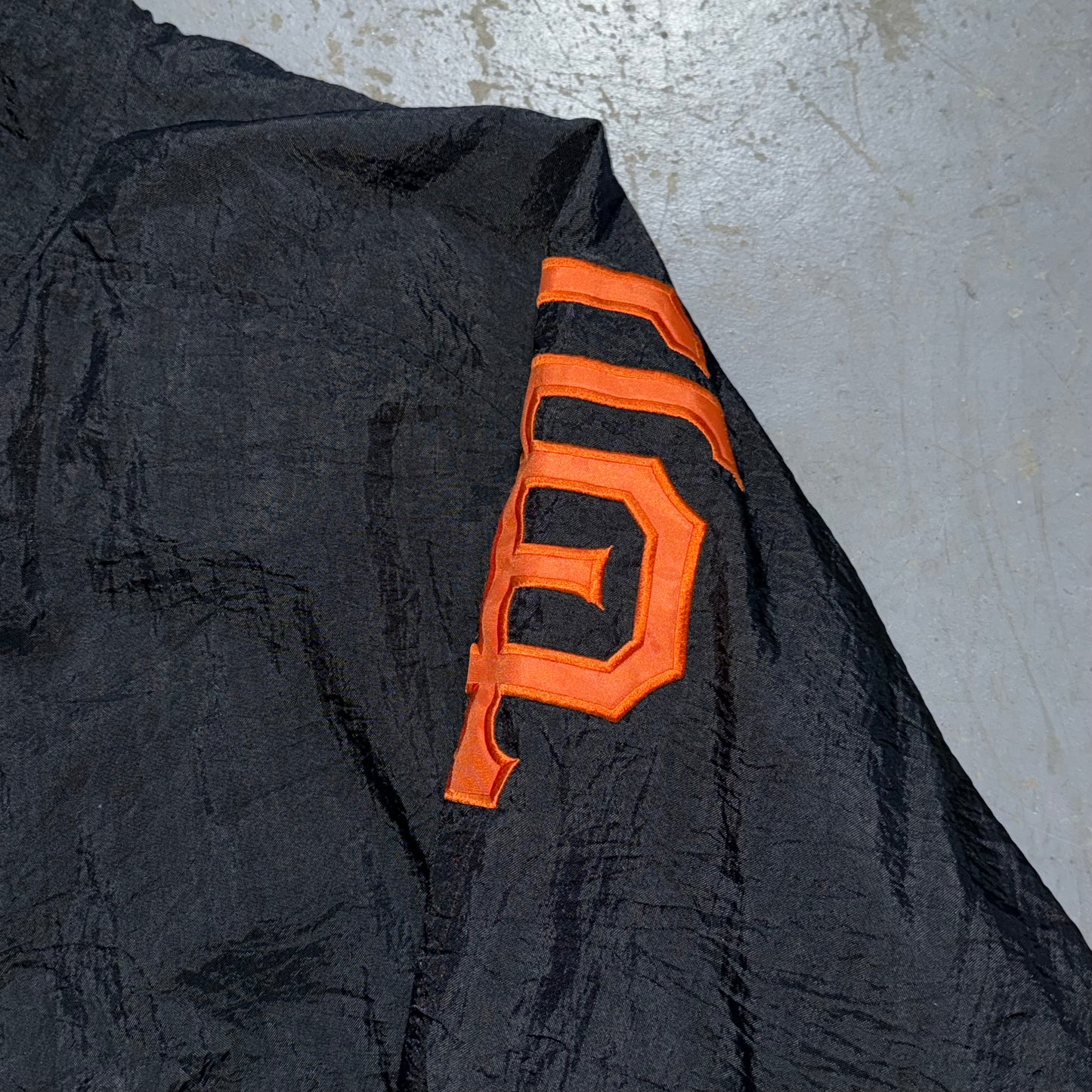 RARE Vintage San Francisco Giants Starter Windbreaker Button Snap Jacket XL