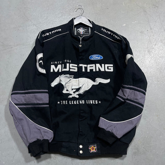 JH Design Jacket FORD MUSTANG  JACKET FRONT/BACK SIZE XL