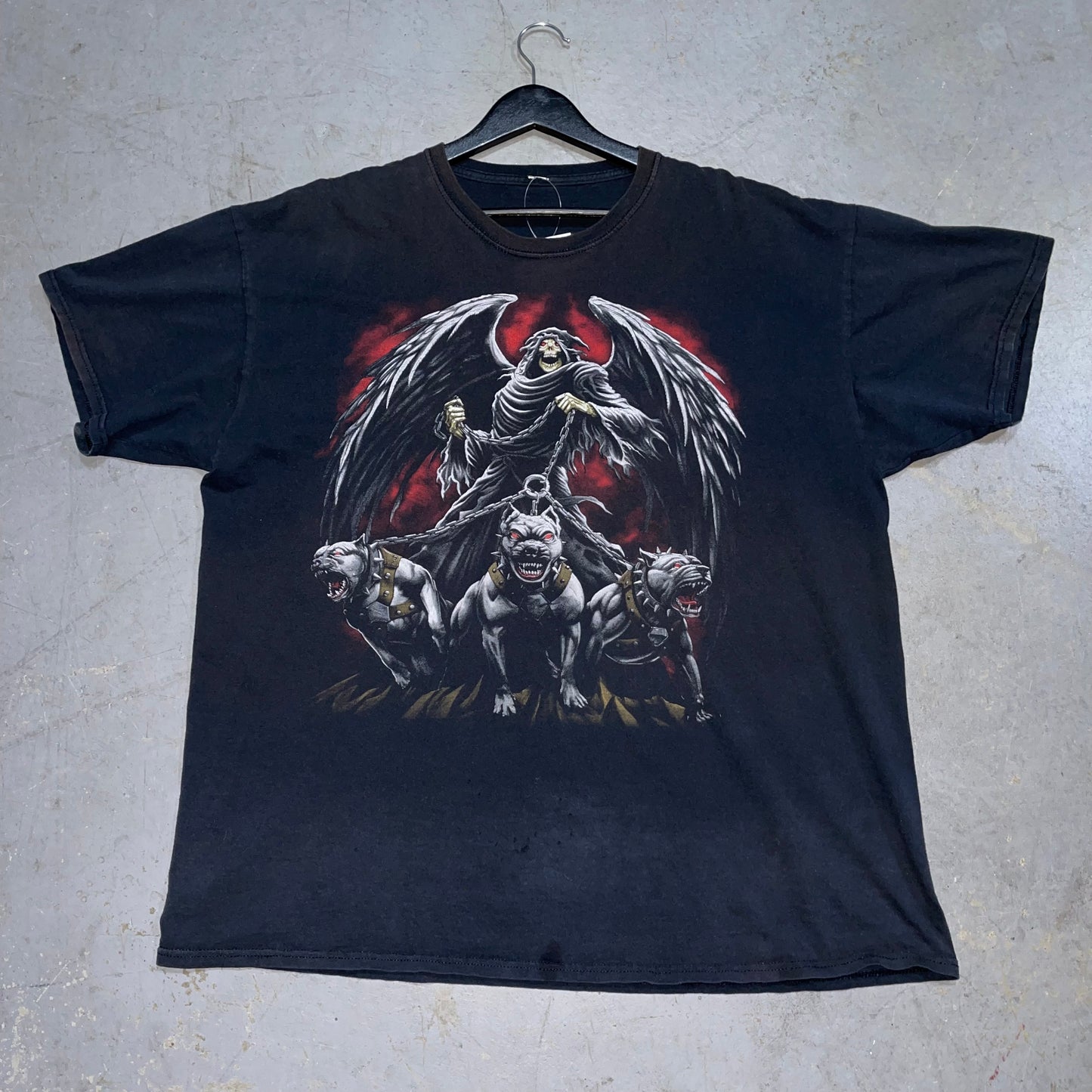 Y2K Men’s Reaper T-Shirt. Size XL