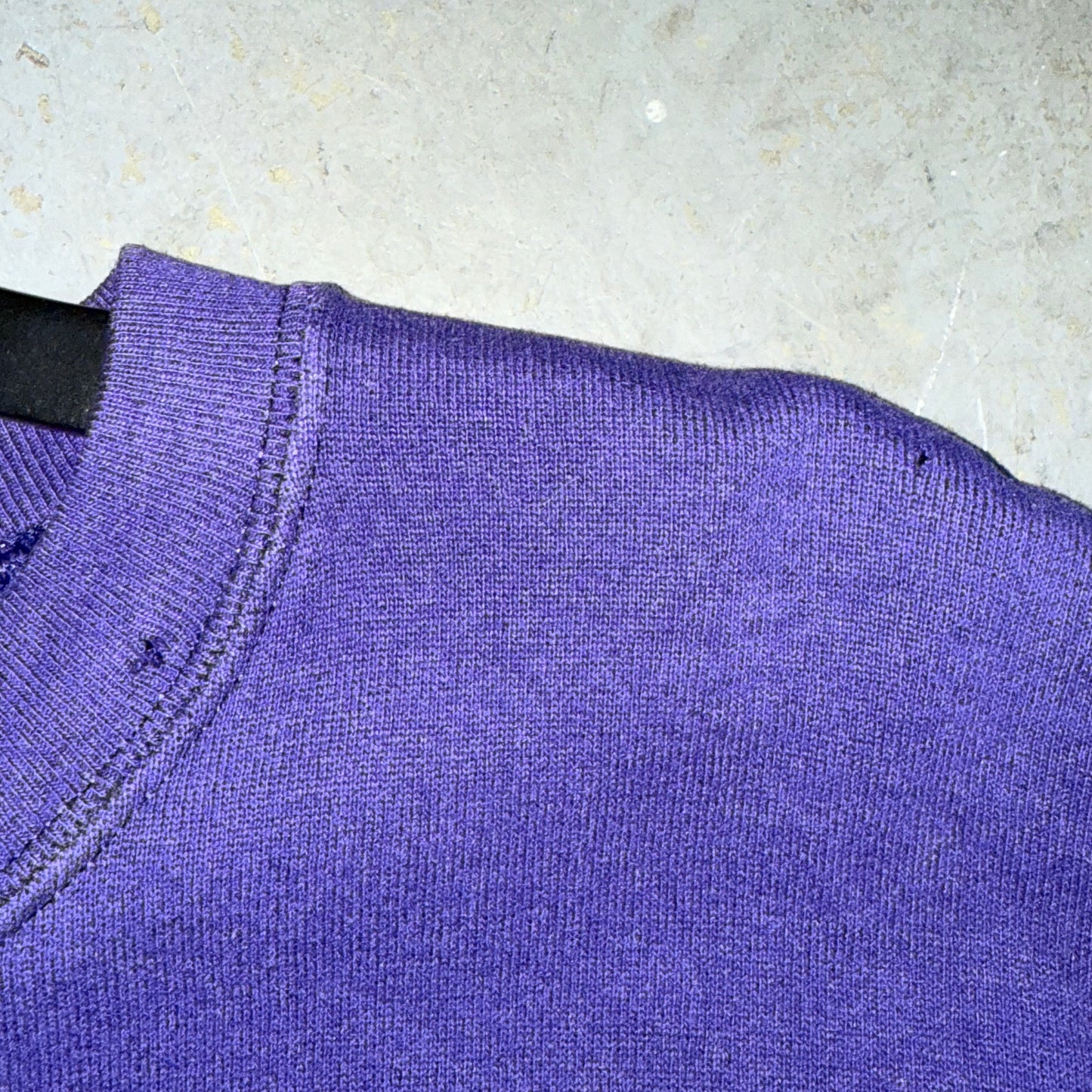 Vintage Purple Jerzees Cute Heart Crewneck. Size L