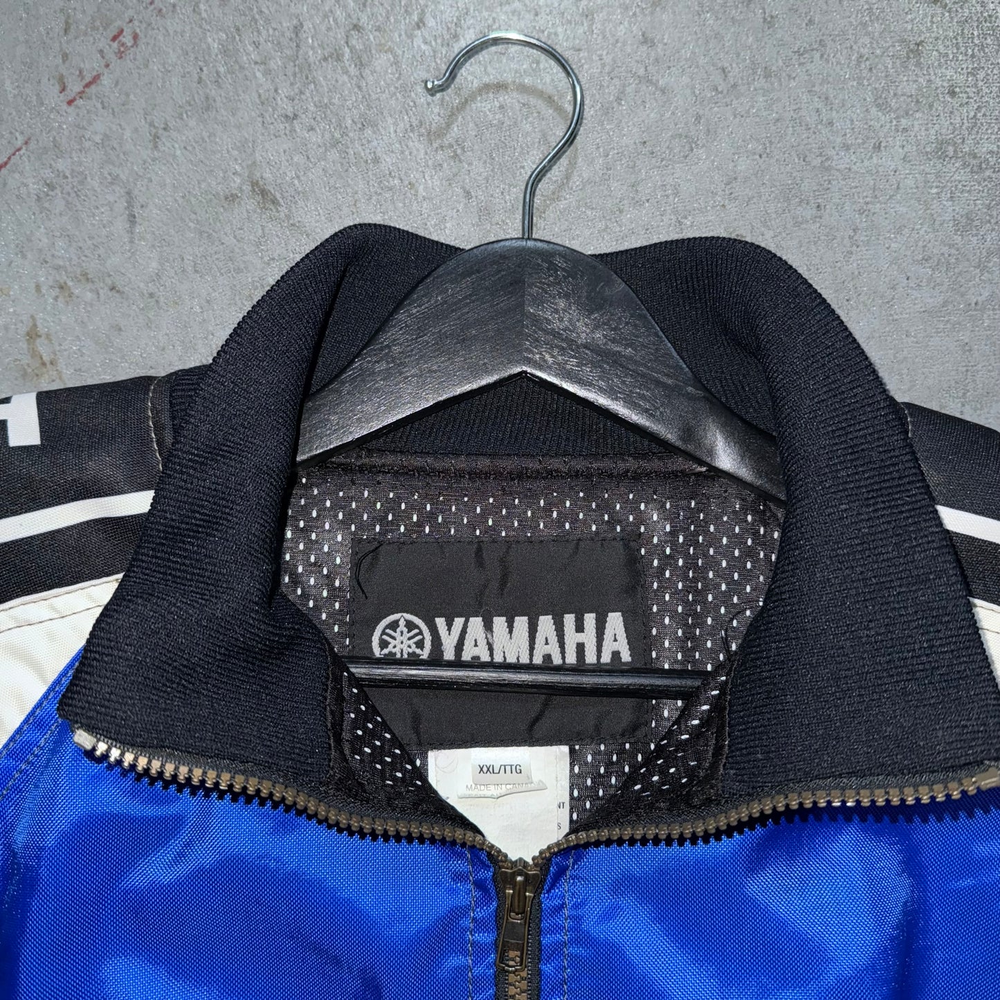 Yamaha FXR Snowmobile Jacket Racing Men’s Size XXL Blue Vintage Canada