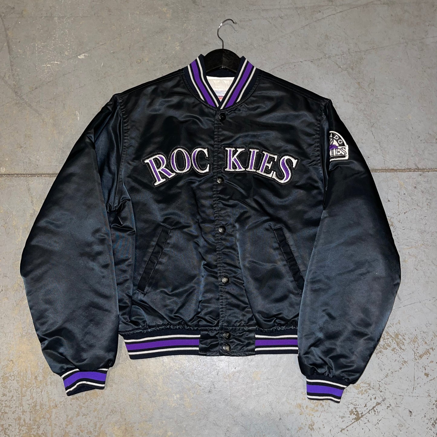 Vintage 90 ’s Colorado Rockies Diamond Collection Jacket. Youth XL