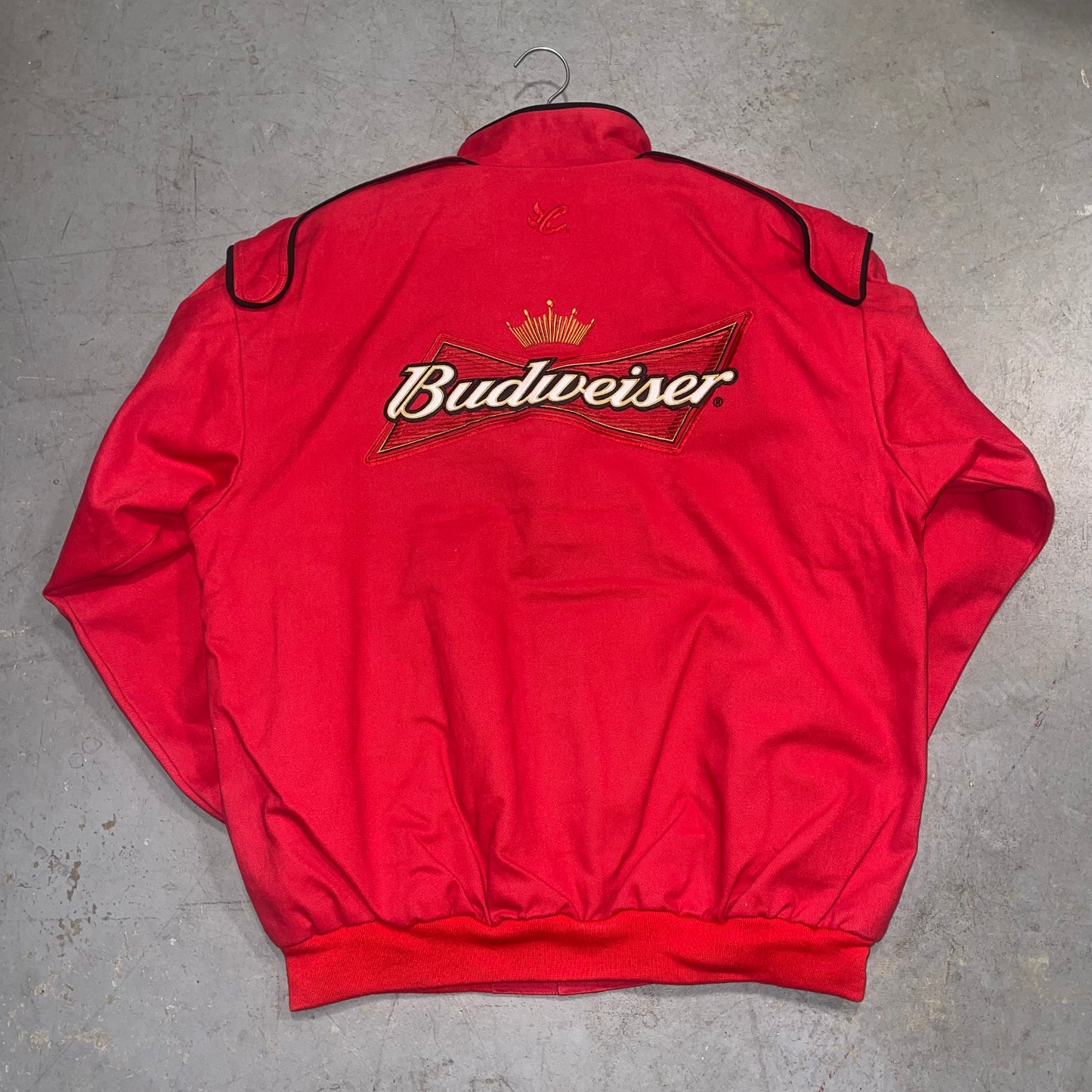 Vintage (NEW) NASCAR Chase Authentics Dale Earnhardt Jr Budweiser Jacket XL