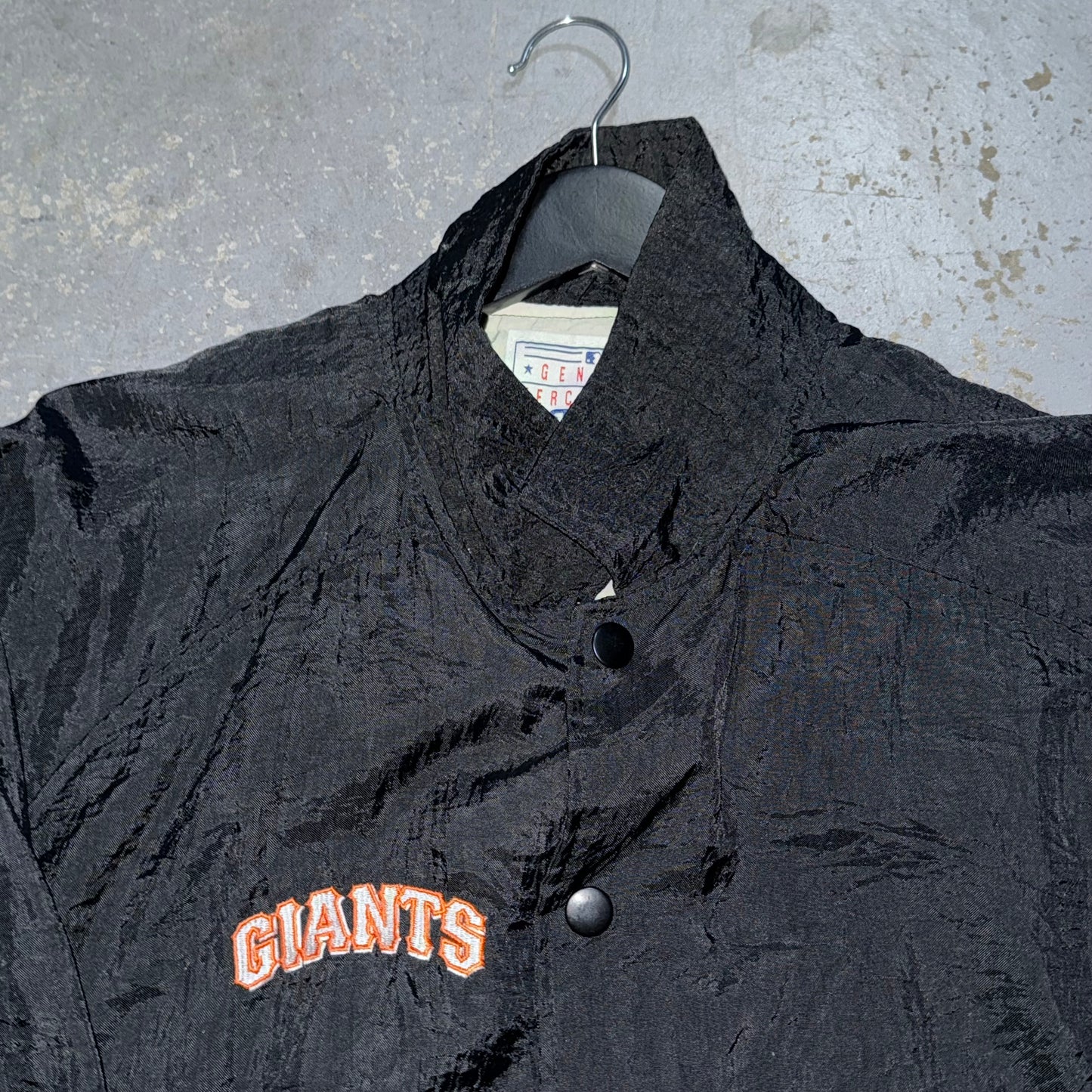 RARE Vintage San Francisco Giants Starter Windbreaker Button Snap Jacket XL