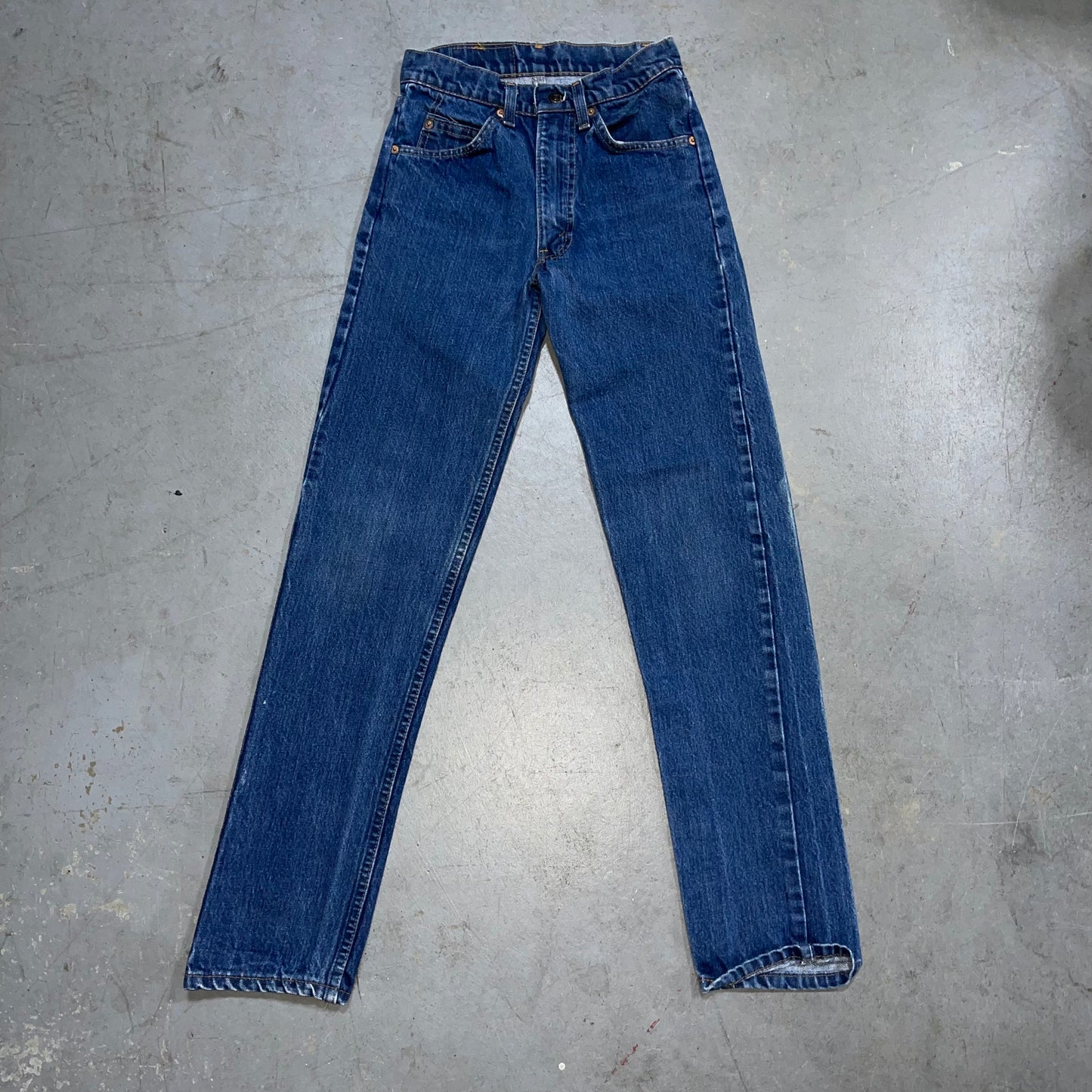 Vintage Levi’s 20505 0217 Orange Tab Jeans. Size 27 x 32