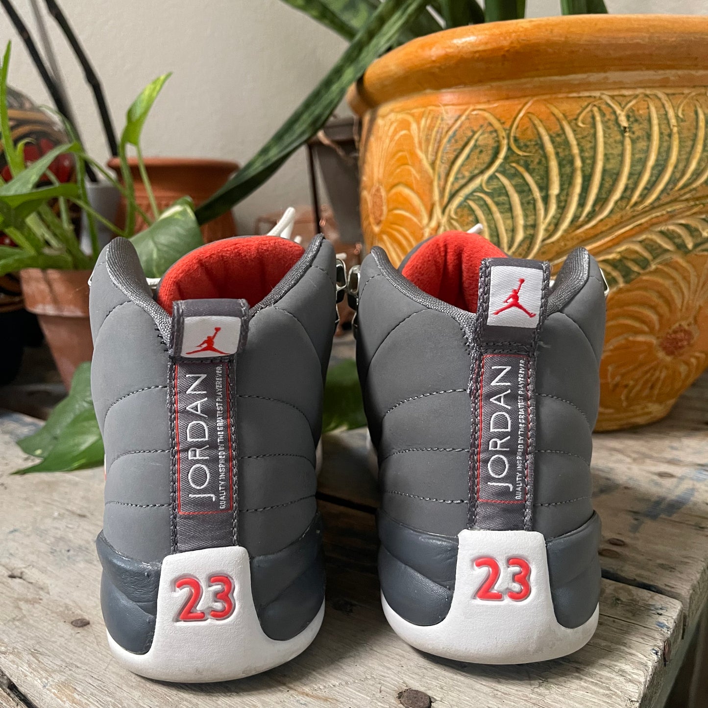 2012 Air Jordan 12 Retro “Cool Grey” size 5.5 Youth or Woman’s 7