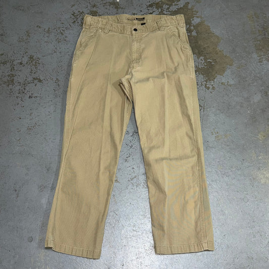 Tan Relaxed Fit Carhartt Pants