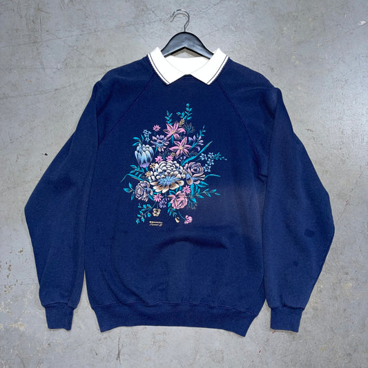 Vintage 80’s Morning Sun Forrer Grandma style sweatshirt. Size large