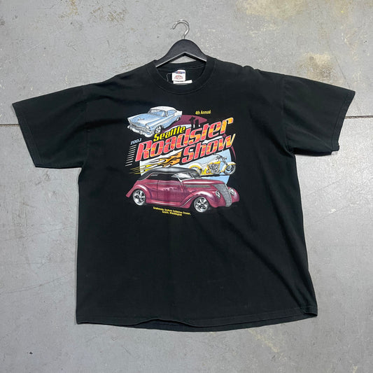 Y2K 4th annual Seattle Roadster Show t-shirt. Size XL