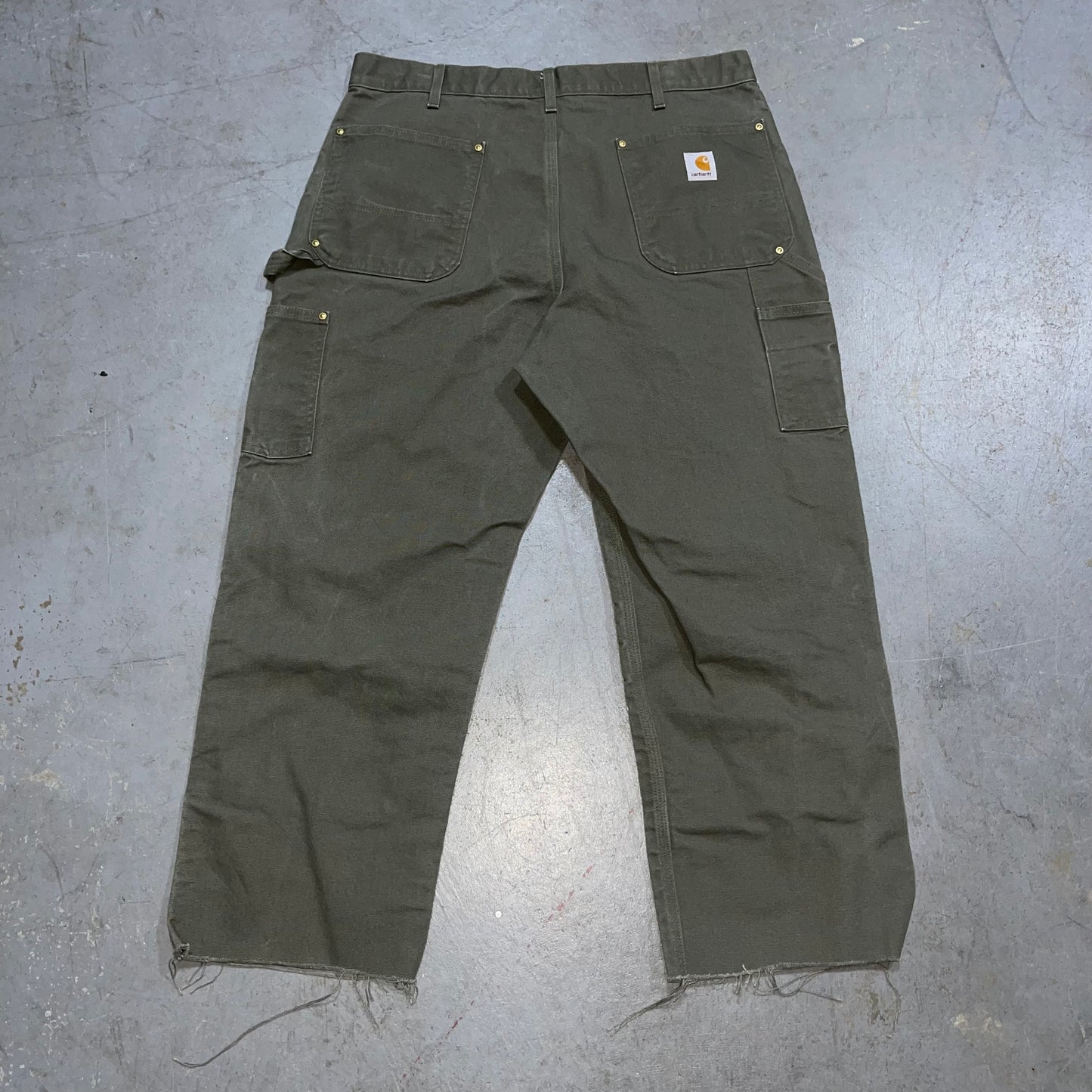 Y2K Carhartt Made In USA Double Knee Pants. Size 36x32