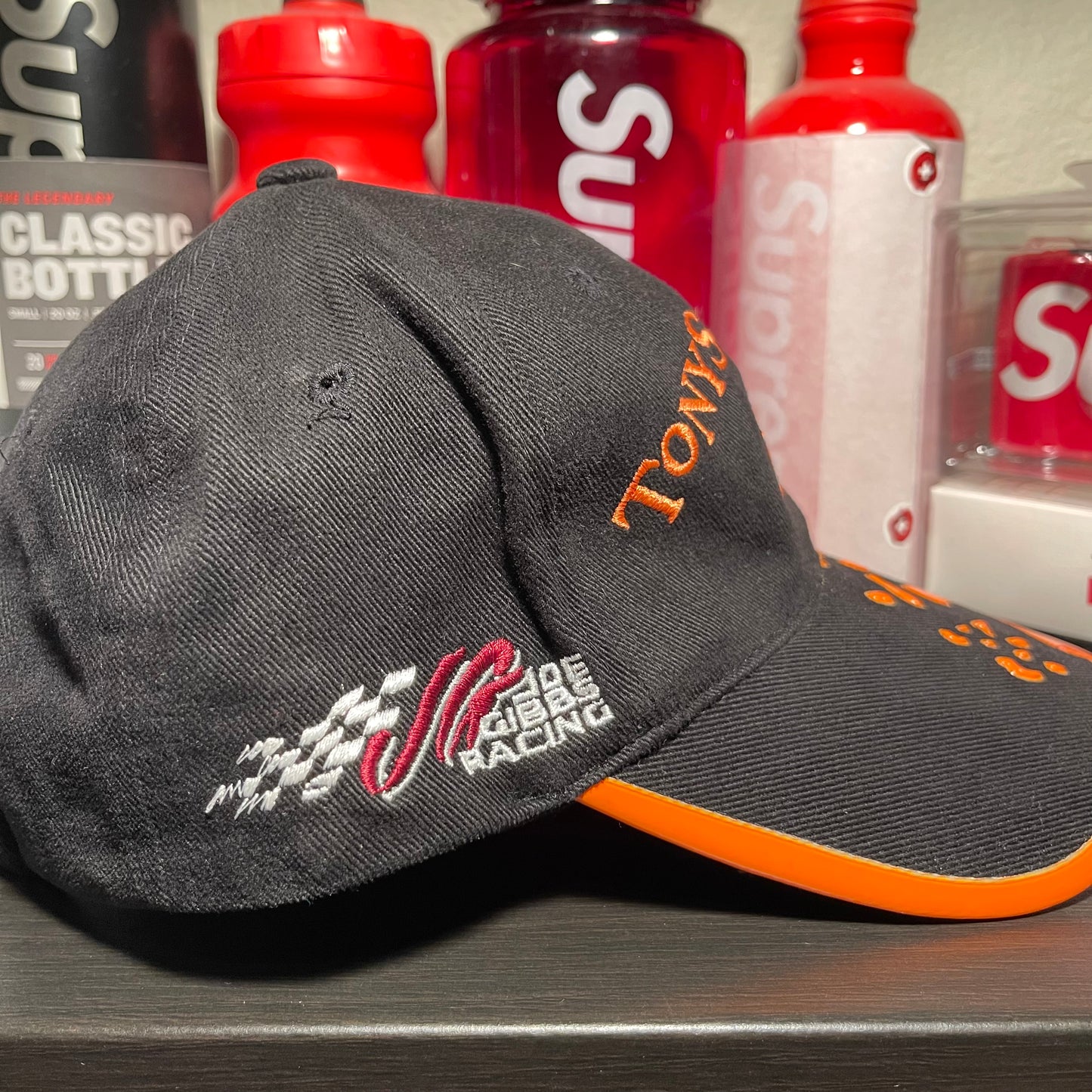 Home Depot Racing #20 Tony Stewart Shrek 2 Nascar Adjustable Strap Hat Cap