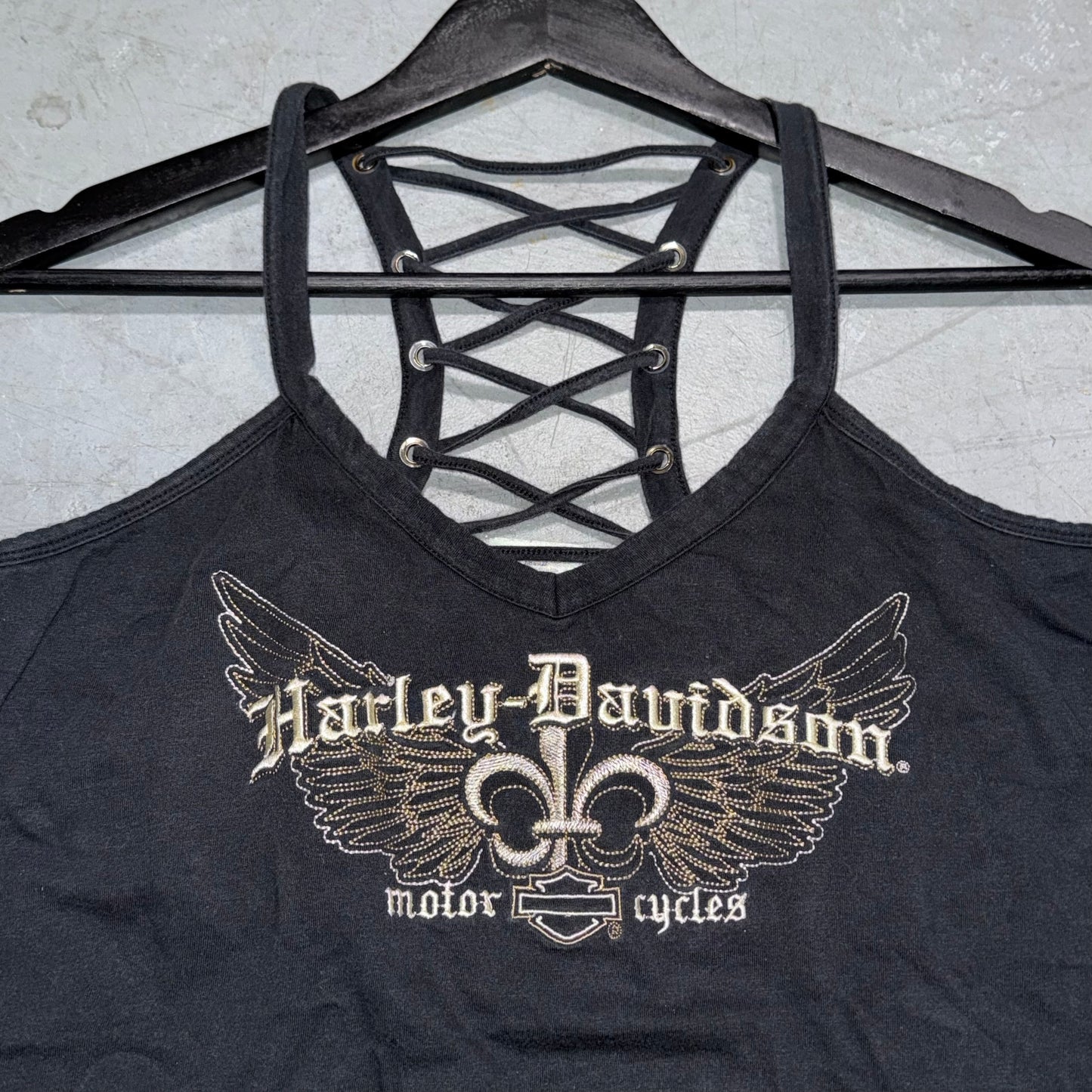 Hot Metal Harley Davidson Pittsburgh, PA Tank Top. Size M