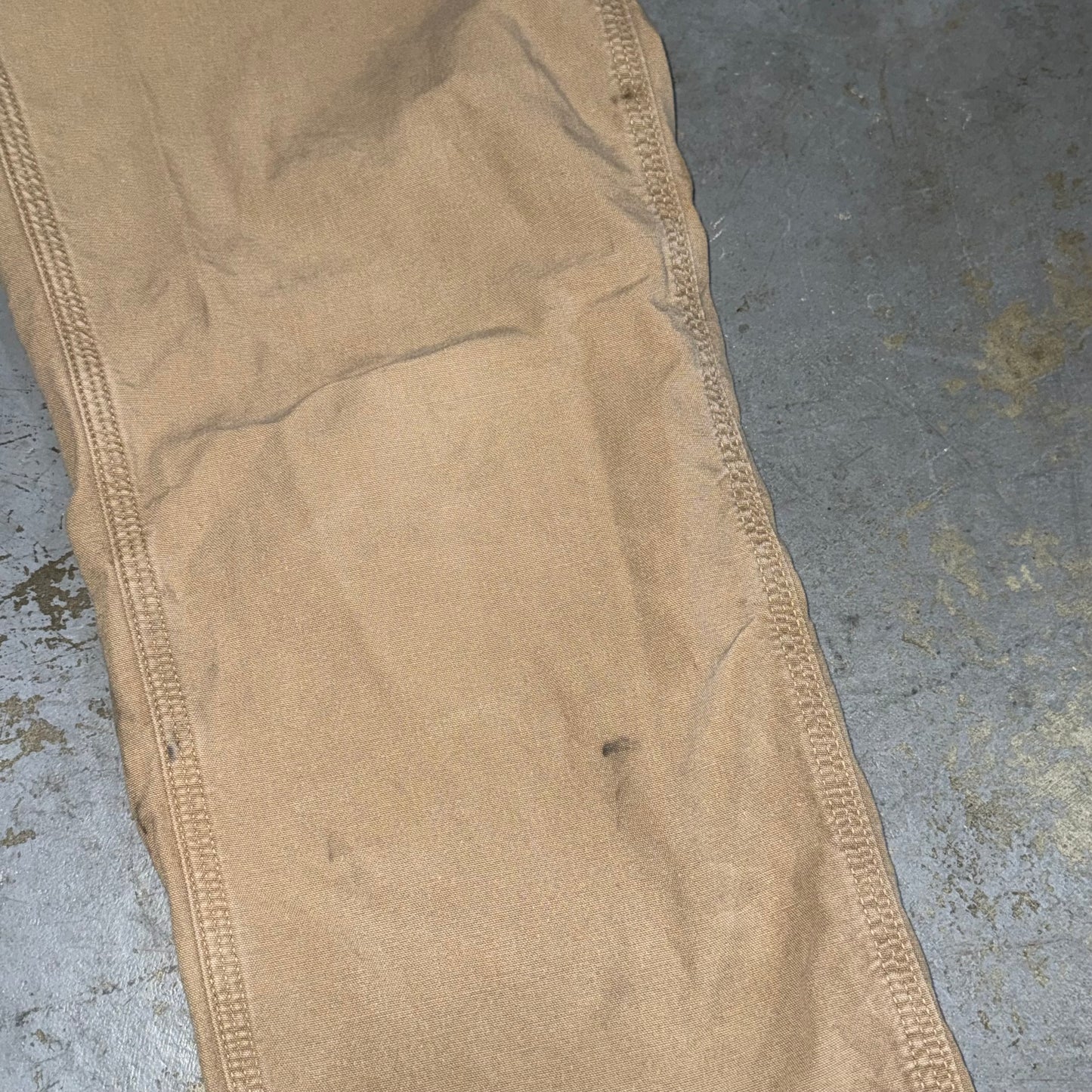 Tan Carhartt Loose Original Fit Pants