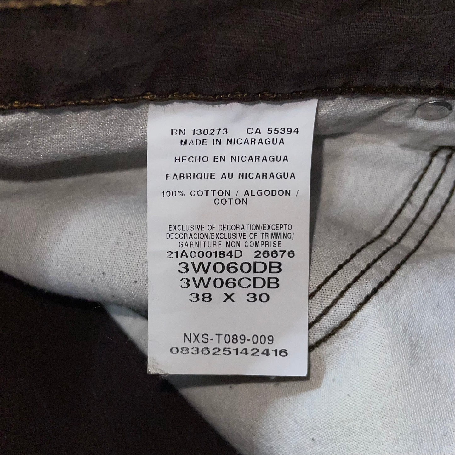 Wrangler Riggs Workwear Cargo Pants. Size 38x30