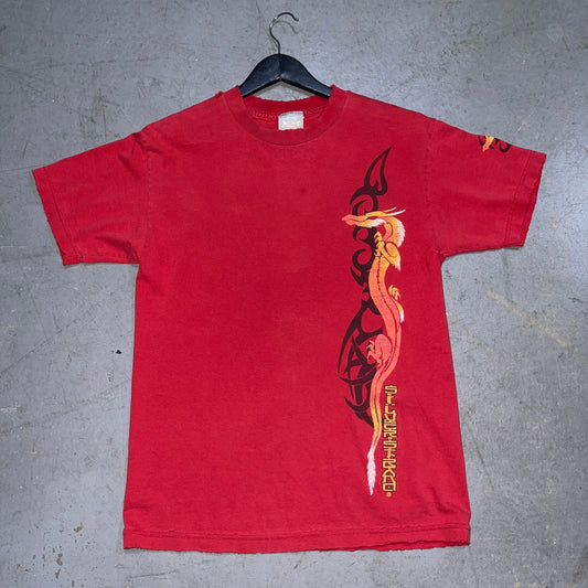 Y2K Silverstrand Dragon T-Shirt. Size Medium.