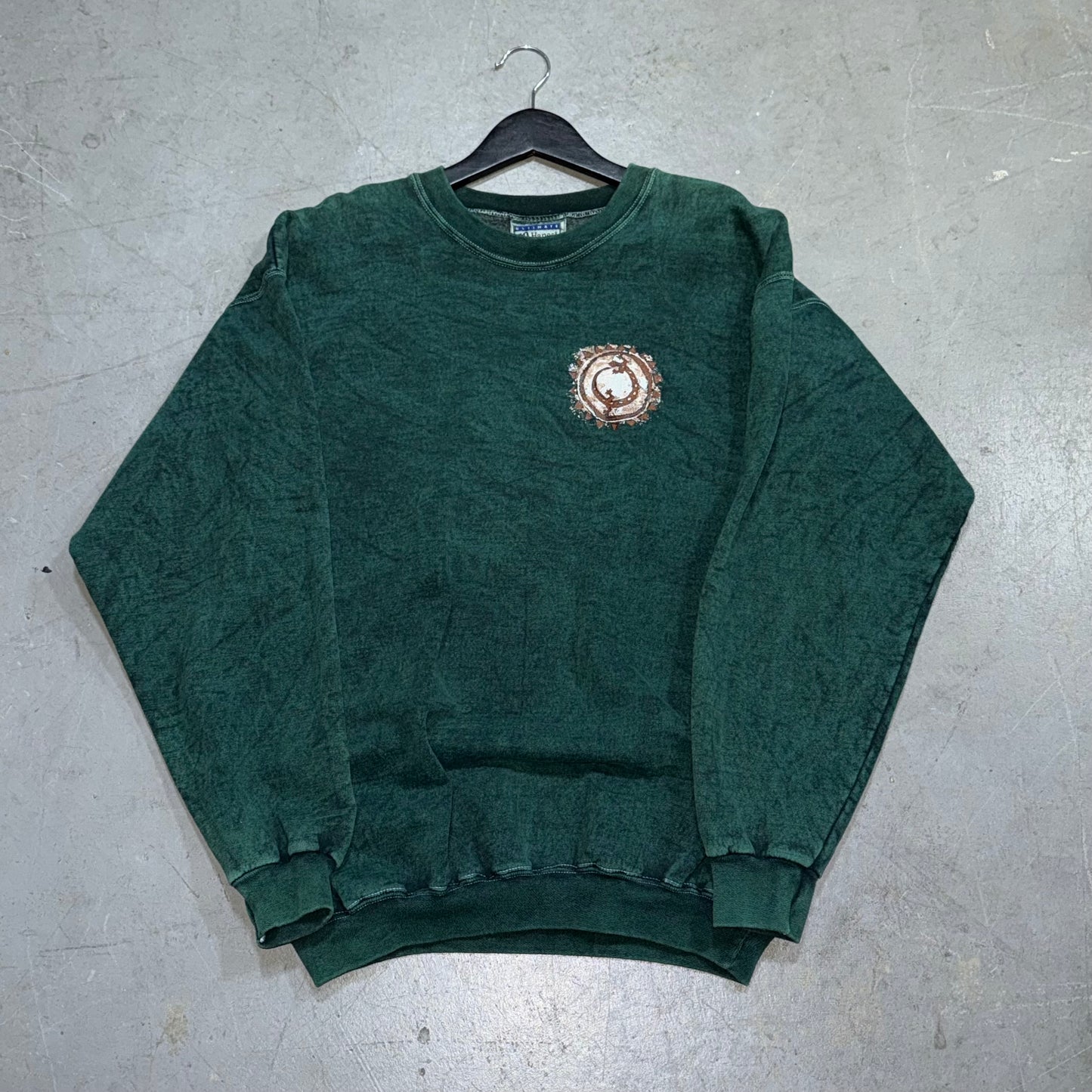 Vintage Stone Aged Rockwear Crewneck. Size M