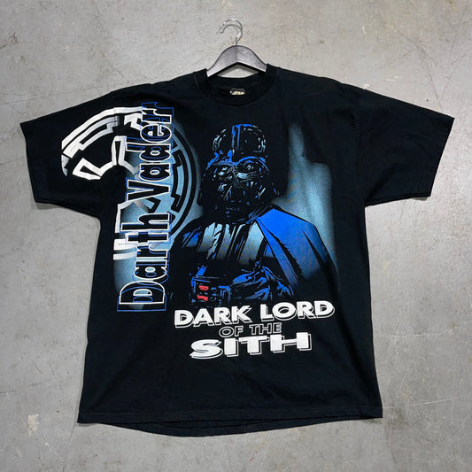 Vintage 1996 Darth Vader Dark Lord of the Sith T-Shirt. Size XL